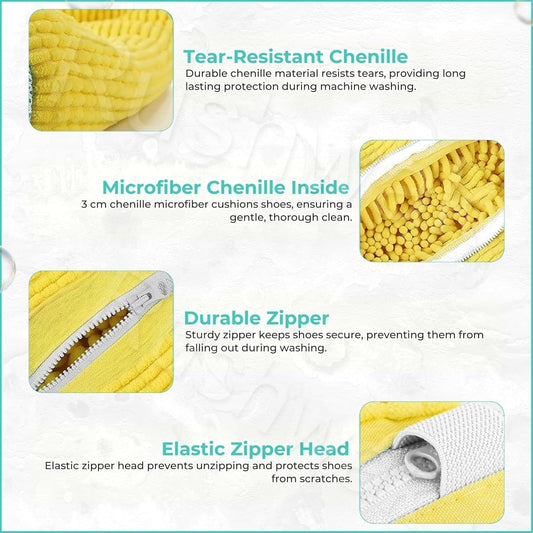360° Deep Clean Shoe Washing Machine Bag(pack of 2)