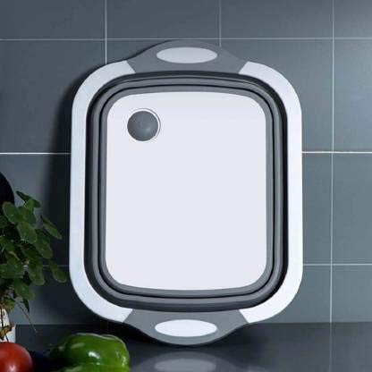 3- in-1 Collapsible Cutting Board With Dish Tub Basket