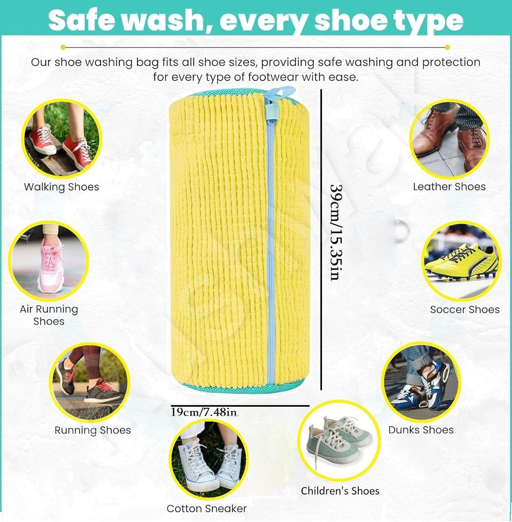 360° Deep Clean Shoe Washing Machine Bag(pack of 2)