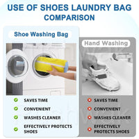 360° Deep Clean Shoe Washing Machine Bag(pack of 2)
