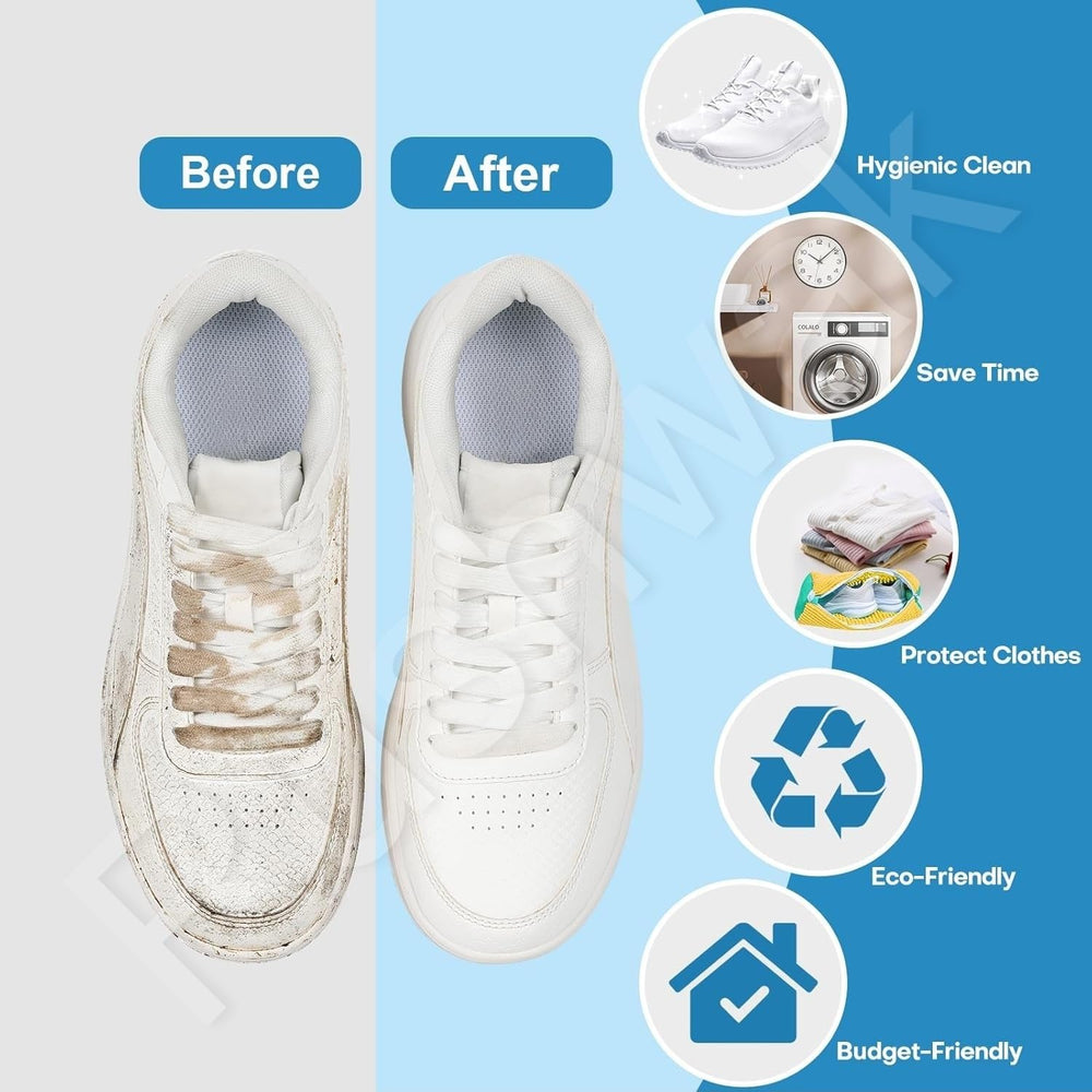 360° Deep Clean Shoe Washing Machine Bag(pack of 2)
